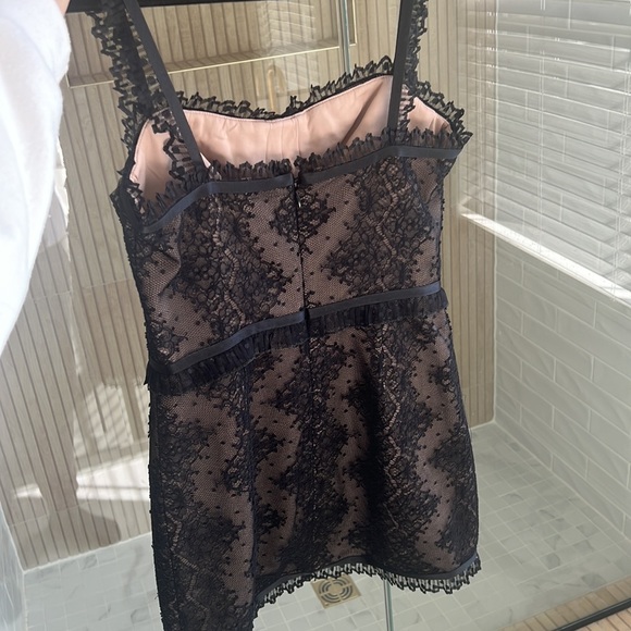 ALEXIS Kesi Dress in Black Lace - Picture 6 of 8